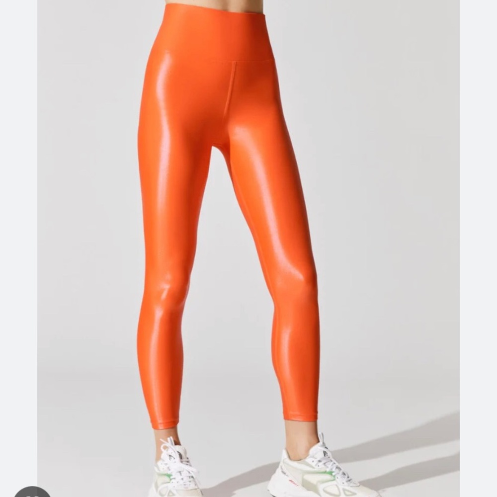 Carbon 38 orange leggings worn once
